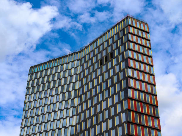 Sthlm 01 - skyscraper in Stockholm, new constrution, May 15, 2020
