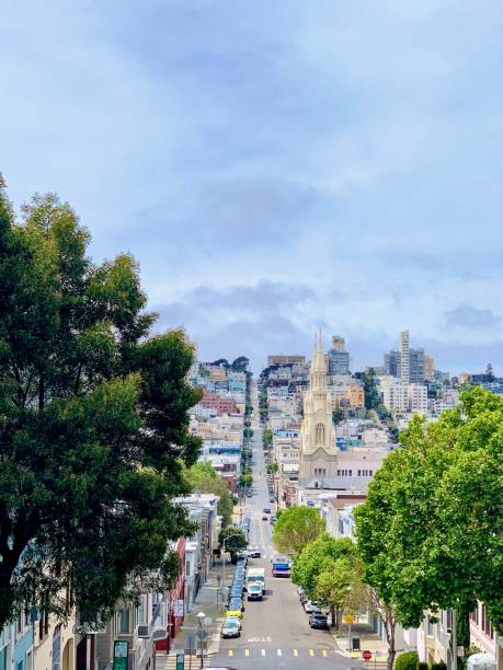istock Filbert Street View of San Francisco 1225325625