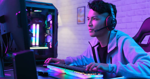 istock cyber sport gamer playing game 1225327828
