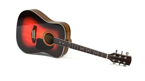 Photo of acoustic guitar