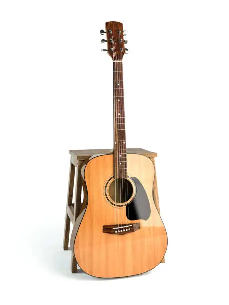 Photo of acoustic guitar