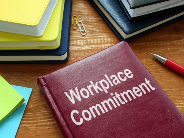istock Workplace Commitment is shown on the conceptual business photo 1225338925