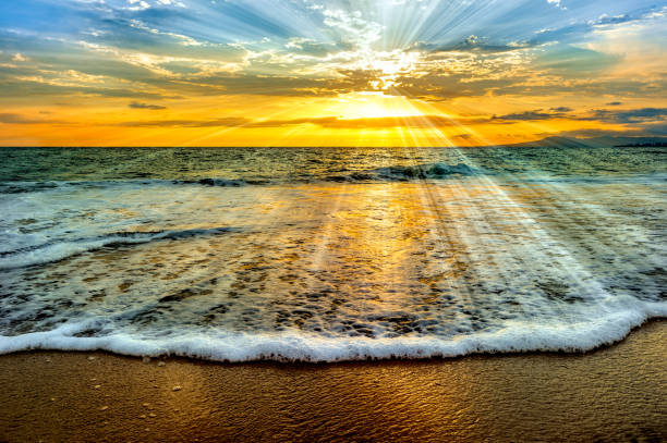 istock Divine Baptism Ocean Sunset Water 1225352531