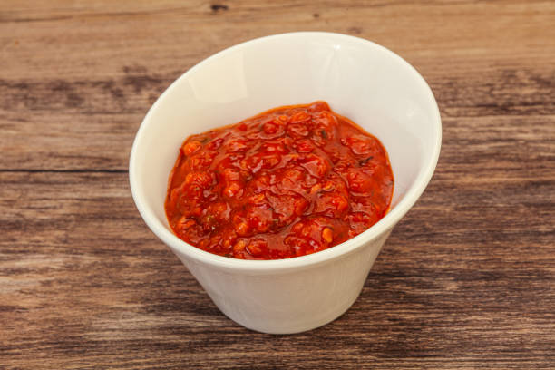 istock Tomato spicy sauce in the bowl 1225352938