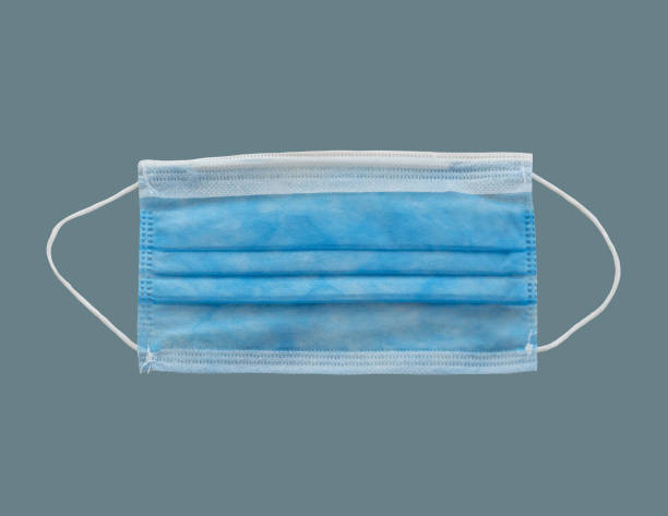 istock Medical mask on an isolated background. 1225361857