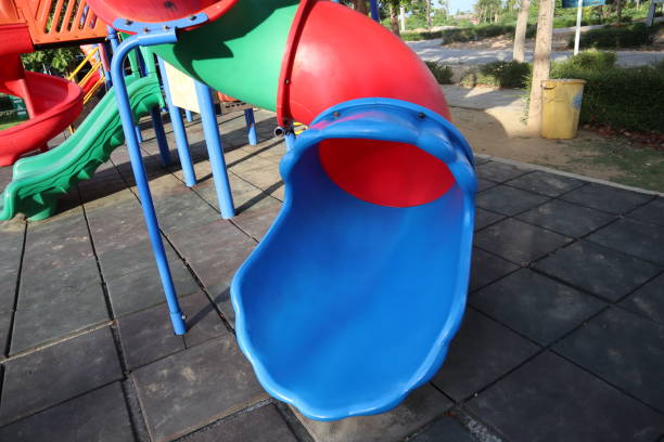istock Bright colorful children playground 1225372977