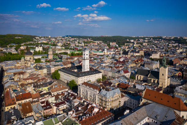 istock Lviv city hall 1225375815