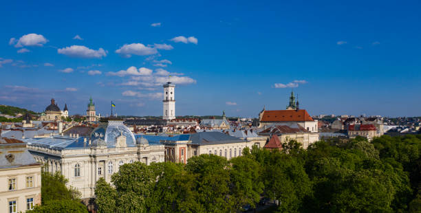 istock Lviv city hall 1225375841