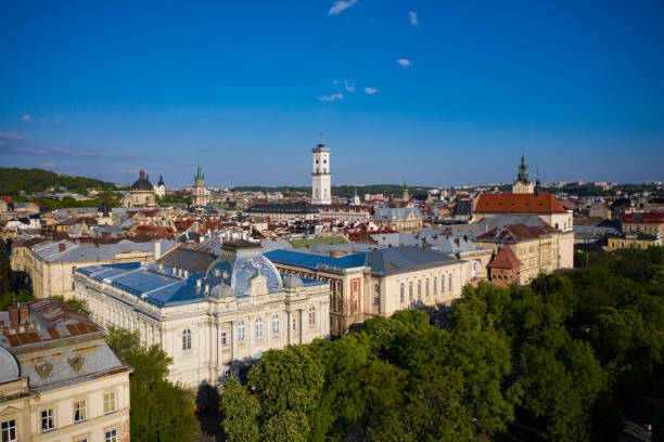 istock Lviv city hall 1225375916