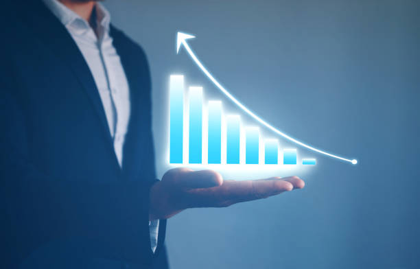 istock Businessman pointing arrow graph with  Success text. Corporate future growth plan. Concept of Business development to success. 1225376311
