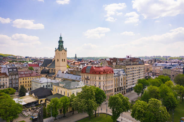 istock Latin Cathedral in Lviv 1225377417