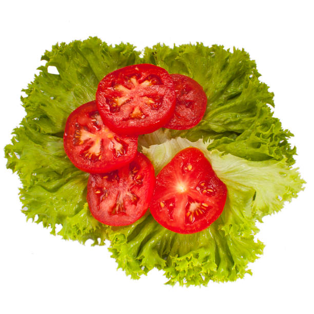 istock tasty red tomatoes and lettuce on the table 1225380813