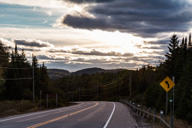 istock Typical and beautiful scene at Algonquin Provincial Park in Ontario, Canada with all it's Trees, Forest, Hills, Lakes and Wilderness 1225386493