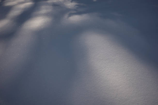 istock Snowlandscape in light and shadow play 1225389361