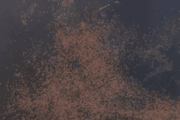 黒メタリックシートテクスチャの背景に赤茶色の錆をグランジ - rust rustic backgrounds metal点のイラスト素材／クリップアート素材／マンガ素材／アイコン素材