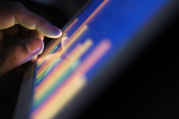 istock person hand working on digital tablet, close up 1225416764