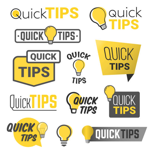 Tips And 2,300+ Tips And Tricks Stock Illustrations, Royalty-Free Vector ...