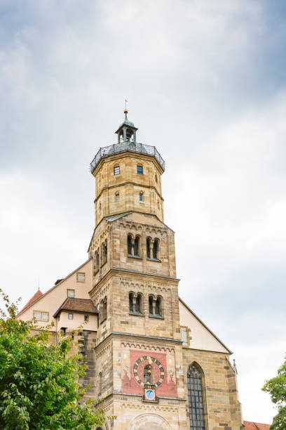 istock St Michael Church in Schwabisch Hall, Germany 1225425801