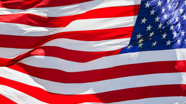 istock American flag waving in the wind 1225426385
