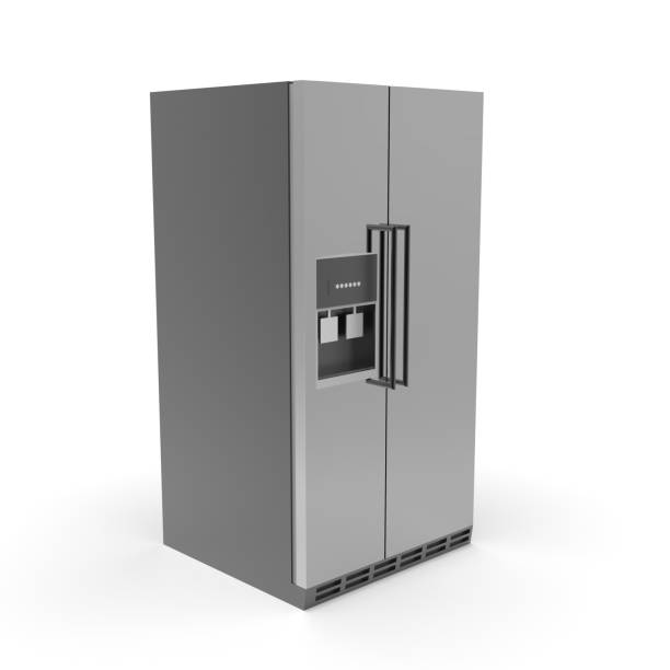 istock 3d image of color Refrigerator freezer 1225426681