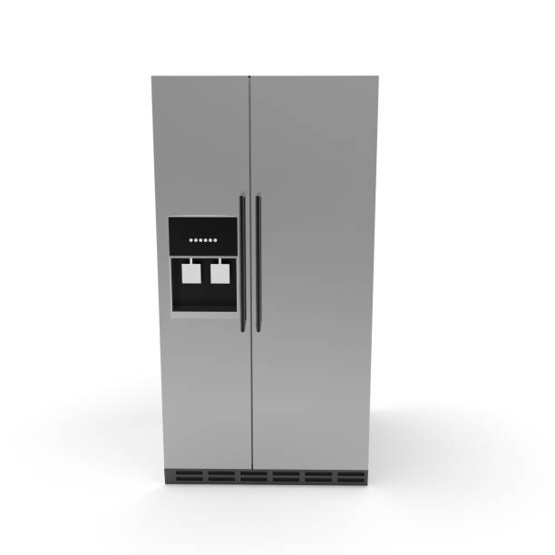 istock 3d image of color Refrigerator freezer 1225426699