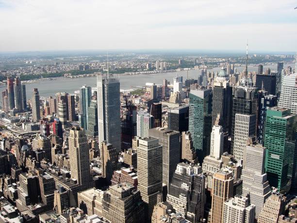 istock Aerial view of New York 1225432176