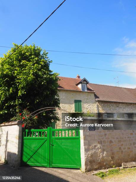 Auverssuroise France Where Vincent Van Gogh Used To Live Stock Photo - Download Image Now