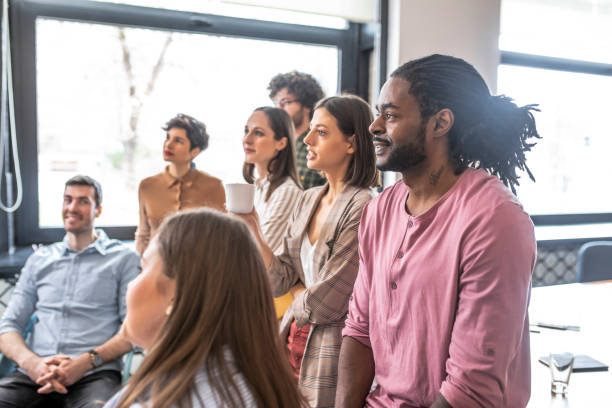 istock Businesspeople Having a Meeting 1225439284