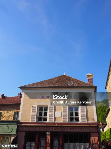 Inn Ravoux Auverssuroise France Where Vincent Van Gogh Used To Live Stock Photo - Download Image Now