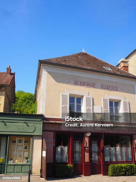 Inn Ravoux Auverssuroise France Where Vincent Van Gogh Used To Live Stock Photo - Download Image Now