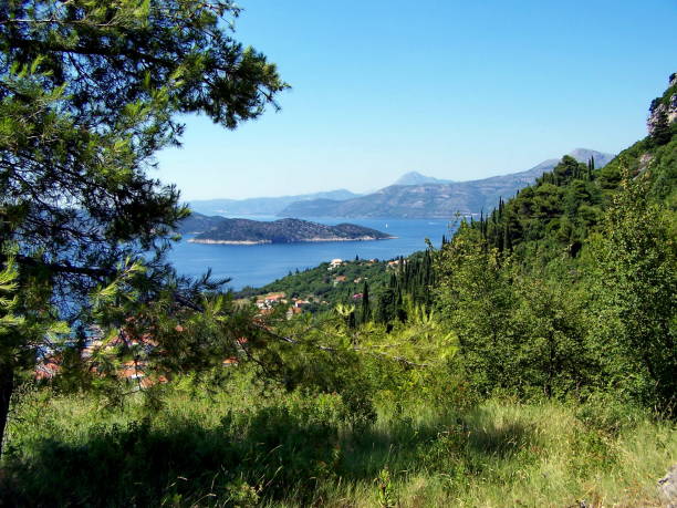 istock Island off Dubrovnik, Croatia 1225457749