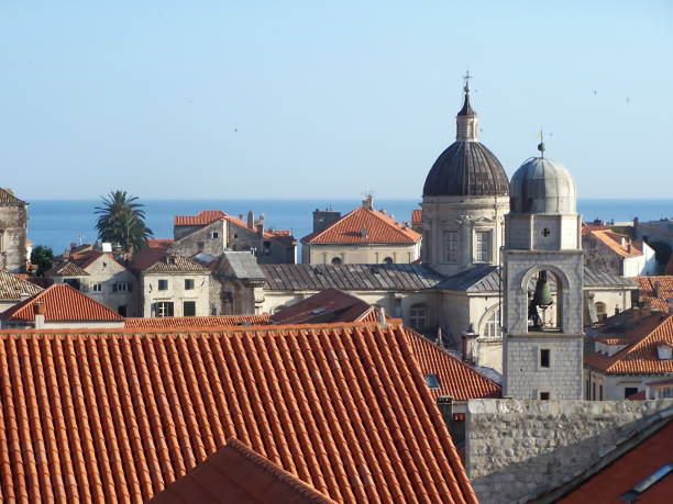 istock Overhead view of Old Town Dubrovnik 1225462447