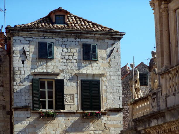 istock Stone walls in Old Town Dubrovnik 1225463617