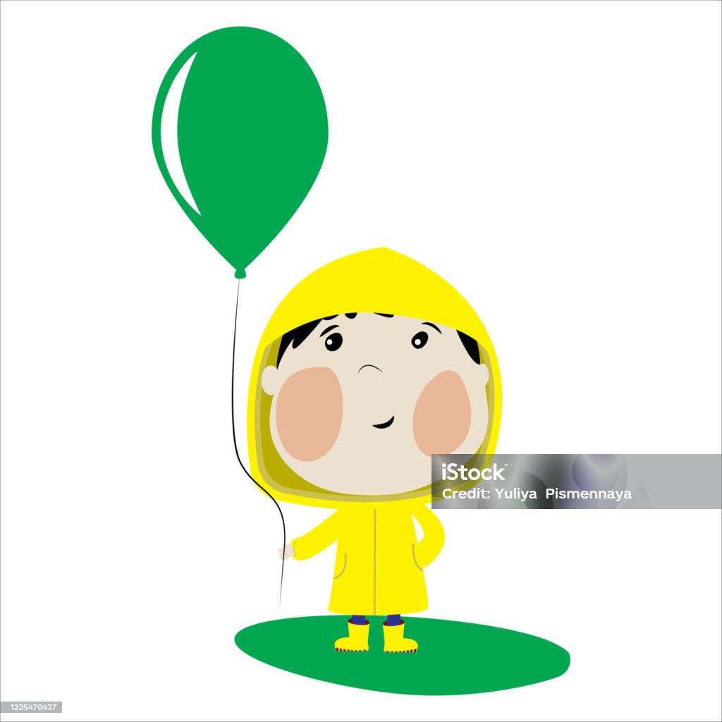 Happy Cute Kid Boy Stock Illustration - Download Image Now - 6-7 Years ...