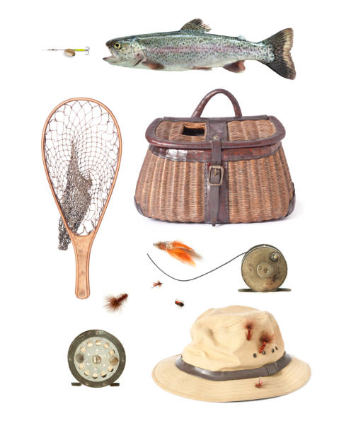 220+ Vintage Fishing Creel And Net Stock Photos, Pictures & Royalty-Free  Images - iStock