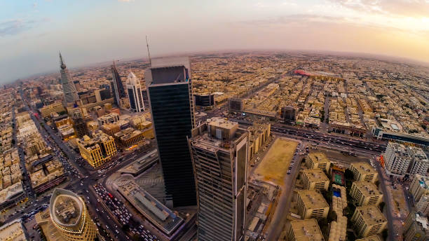 istock Riyadh, Saudi Arabia  Aerial view of Riyadh downtown 1225483550