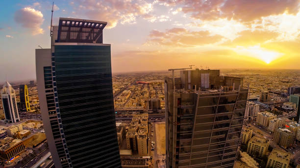 istock Riyadh, Saudi Arabia  Aerial view of Riyadh downtown 1225484762