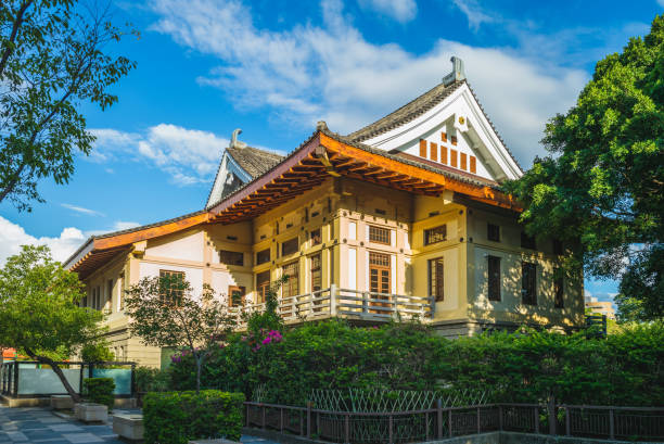 sala tainan bushido - former famous place east architecture foto e immagini stock