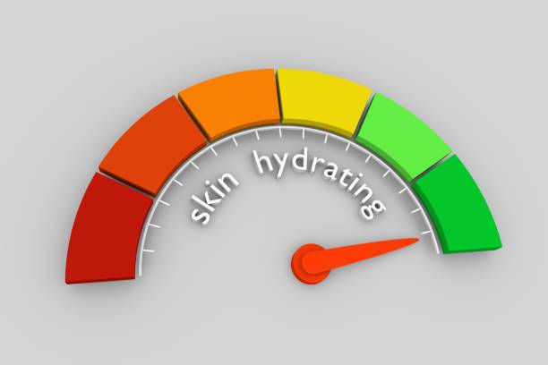 istock Skin hydrating meter concept 1225499842
