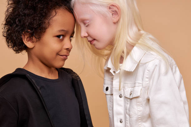 istock cute adorable diverse children posing at camera 1225500959