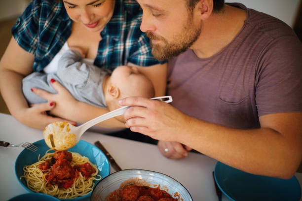 istock Family lunch time. 1225507117