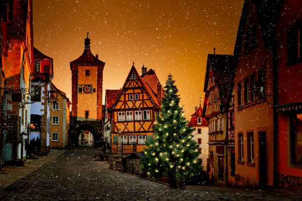 istock Christmas in Rothenburg ob der Dove 1225508004