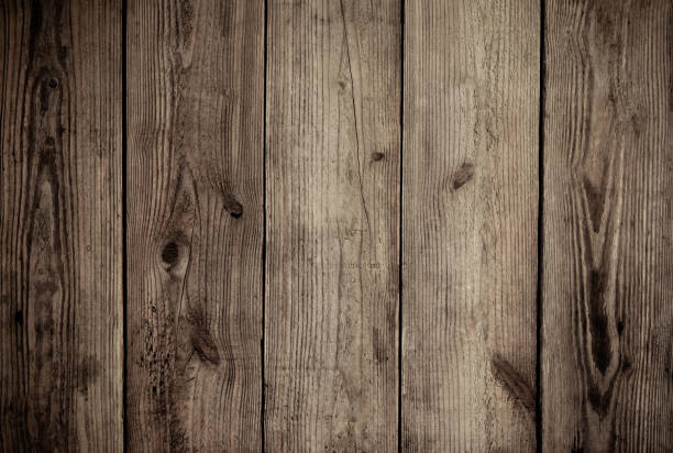 istock Wooden texture background. Brown wood texture, old wood texture for add text or work design for backdrop product. top view wood food table 1225508337