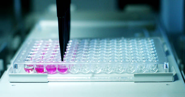 istock A scientist researcher accomplishes some routine medical procedures in a equipped professional laboratory with professional development materials 1225510504