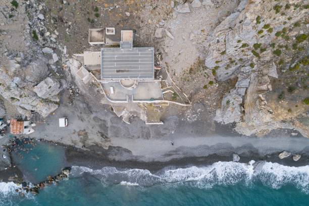 Paralia Thermes springs bath in Kos island Greece