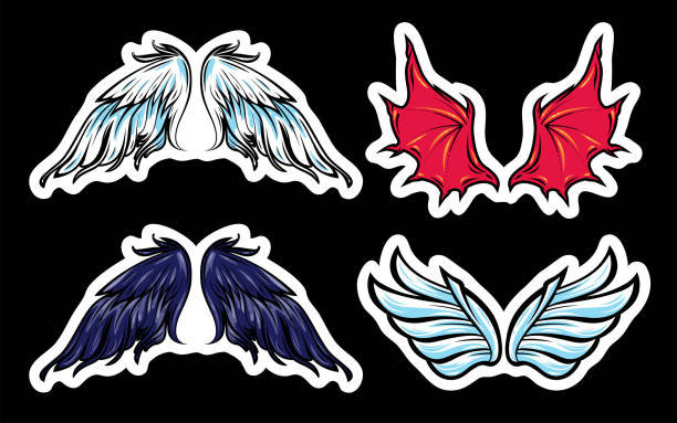 79 Demon Wing Tattoos Pictures Illustrations & Clip Art - iStock