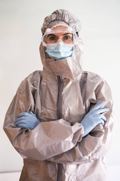 istock Female Doctor in PPE Personal Protective Equipment 1225516439