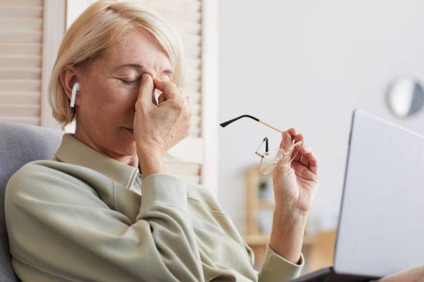 istock Woman tired of work 1225521474