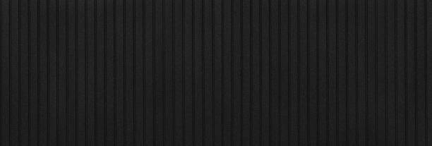 istock panoramic black metal siding fence striped background 1225521530