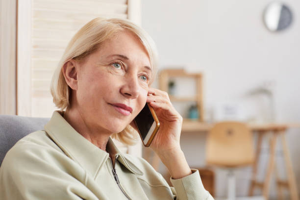 istock Woman talking on the phone 1225522578